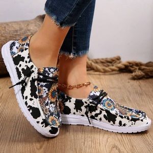 Knock-Off Sunflower and Cowprint Hey dudes